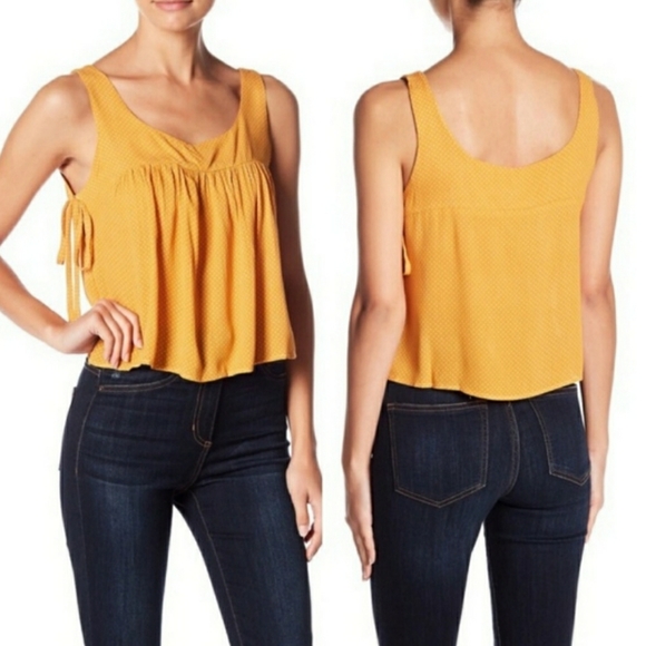 Good Luck Gem NWOT Polka Dots Tank Top - Picture 2 of 6